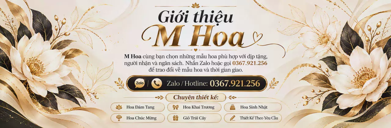 Ảnh bìa Shop hoa tươi Xã Gia Hanh Hà Tĩnh - Hoa đẹp theo ý bạn